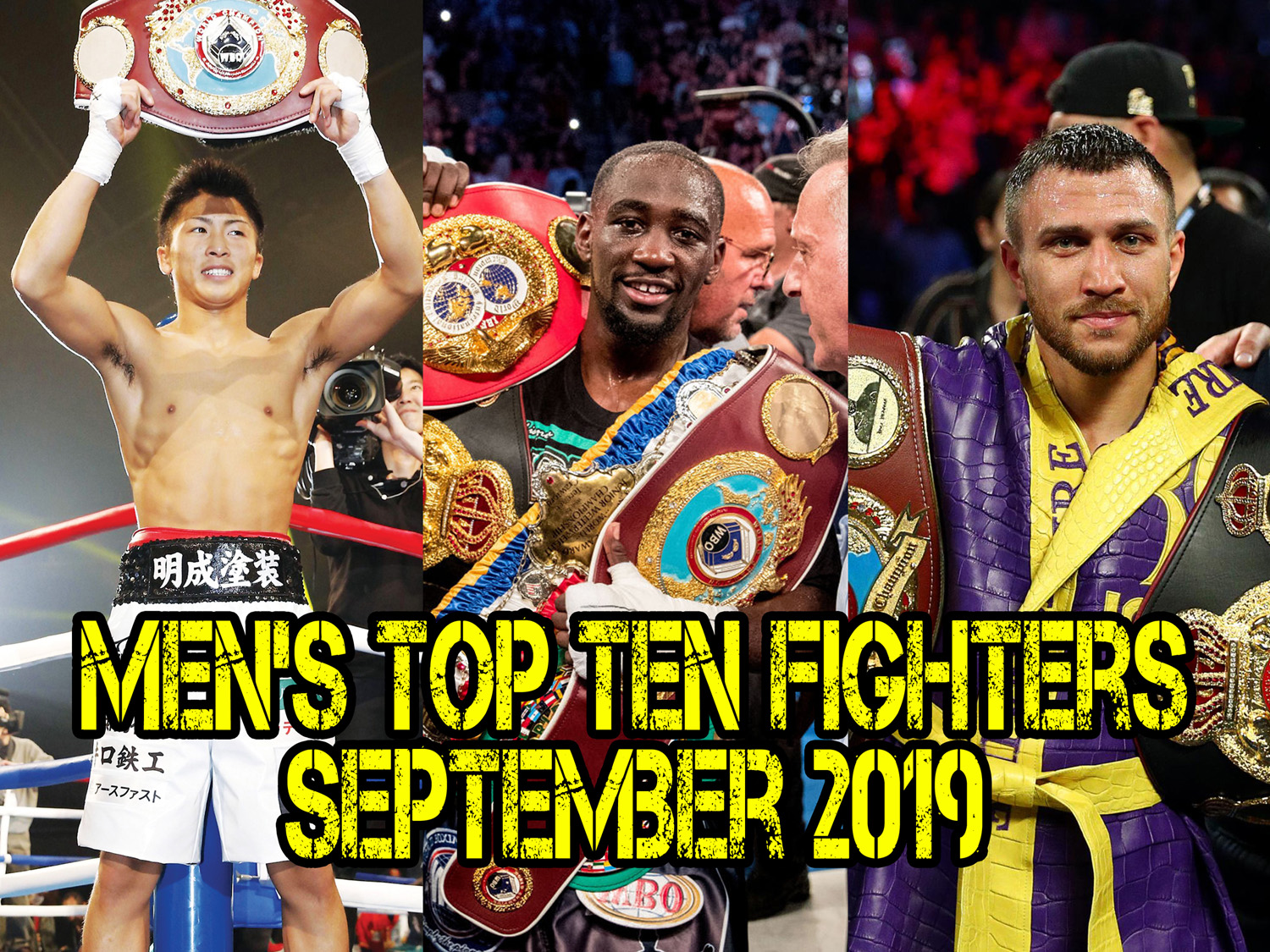 Top Ten Fighters September 2019 Uppercut Boxing Magazine